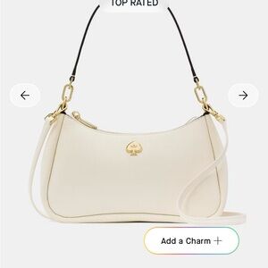 Kate Spade Cream  Leather Shoulder Bag